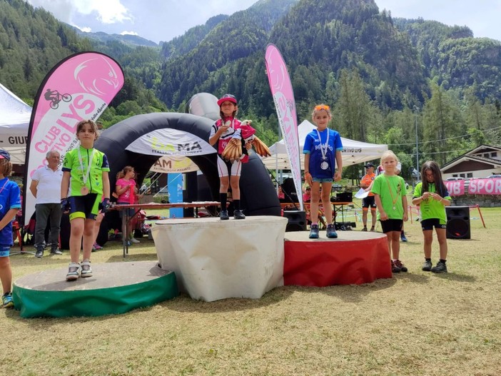 Ciclismo: Il Gs Lupi Valle d’Aosta ‘cala’ il poker nel Grand Prix Giovanissimi di Gaby