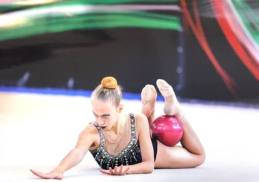 Ginnastica Ritmica: Arianna Desandré (Gym Aosta) sfiora alla palla la qualificazione ai nazionali