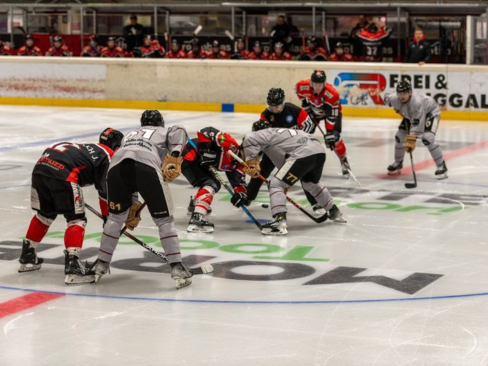 Hockey ghiaccio: Per l'Aosta un'altra sconfitta in trasferta