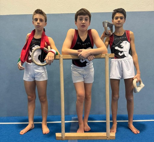 Ginnastica artistica maschile: Tre allievi Olimpia  pronti per i Nazionali Silver di Rimini