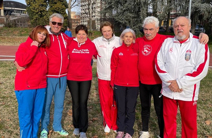 L'Atletica Calvesi sbanca i campionati piemontesi Lanci Invernale S35+