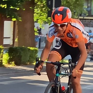 Ciclismo:  Enea Bortolotti Barrel sul podio del Trofeo Guardascione a Gorla Maggiore