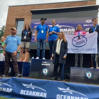 Nuoto: Marie Claire Deanoz conquista il podio alla Oceanman del Lago d’Orta e vola alla finale di Dubai