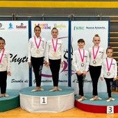 Ginnastica ritmica: Gym Aosta sugli scudi a Candelo