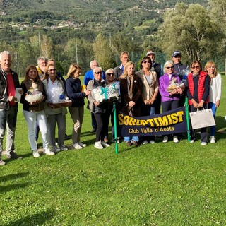 Gara di Golf benefica organizzata dal Soroptimist Club Valle d’Aosta