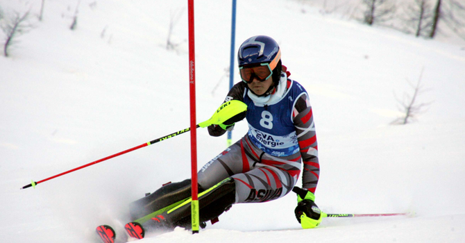 Sci alpino: Giorgia Collomb al cancelletto dello Slalom di Gurgl