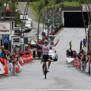 Jarno Widar (Lotto Dstny) è il trionfatore del 60° Giro Ciclistico Internazionale della Valle d'Aosta Mont Blanc