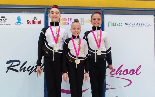 Ritmica: Tre successi per il Club des Sports