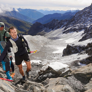 Virgile Vandewalle winner of TOR100 - Cervino-Monte Bianco with Volker Fohrmeister (2nd TOR450) - photo credits Nicola Biagetti - Zzam Agency - TorVdA