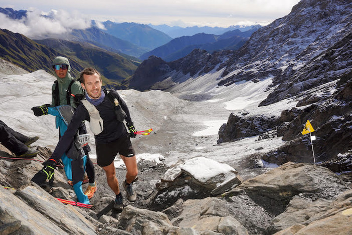 Virgile Vandewalle winner of TOR100 - Cervino-Monte Bianco with Volker Fohrmeister (2nd TOR450) - photo credits Nicola Biagetti - Zzam Agency - TorVdA